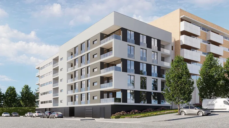 Architectural illustration of Mira Maninhos Residence, Maia